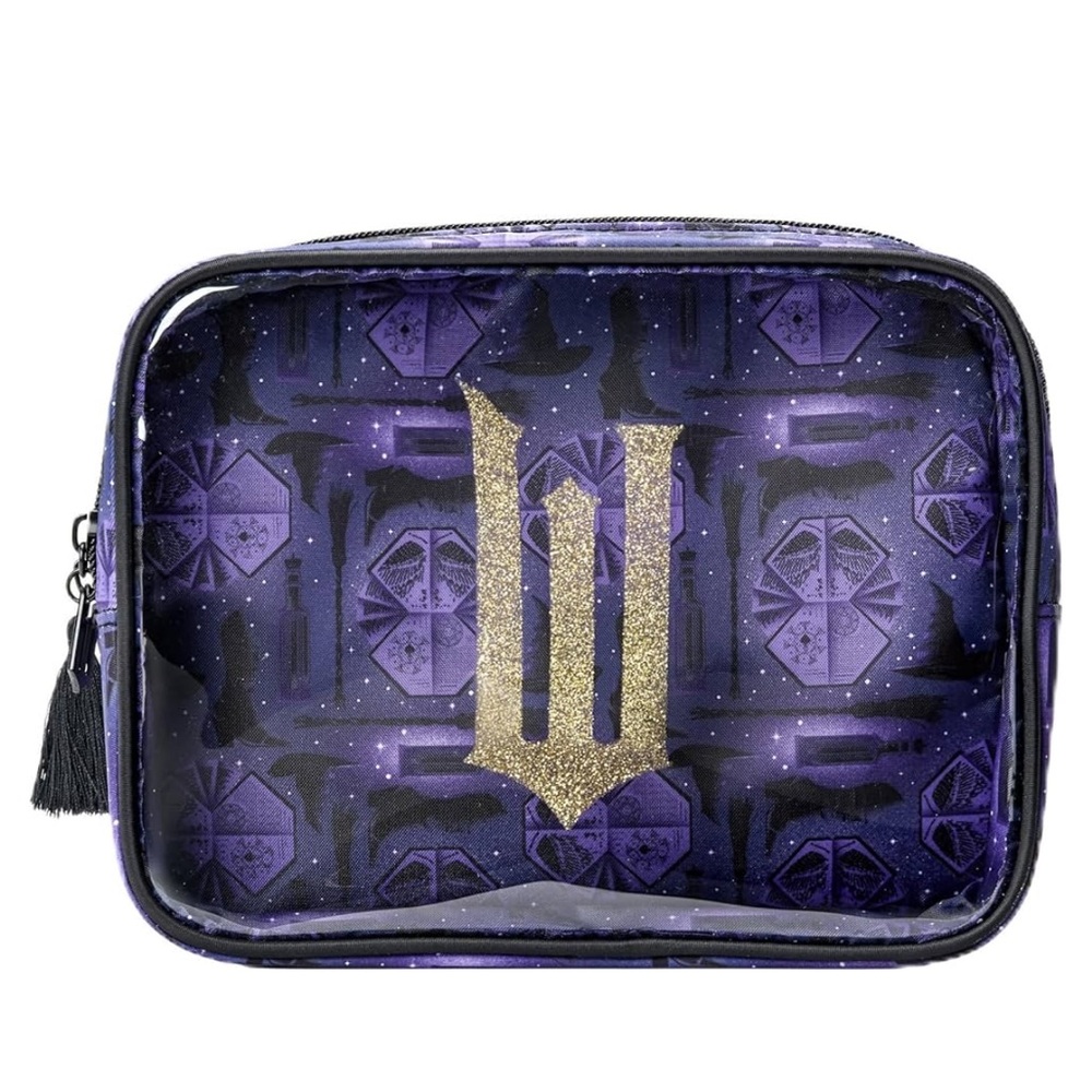Wicked Purple Double Zip Organizer - Makeup Bag, Travel Cosmetic Bag - Picture 2 of 10